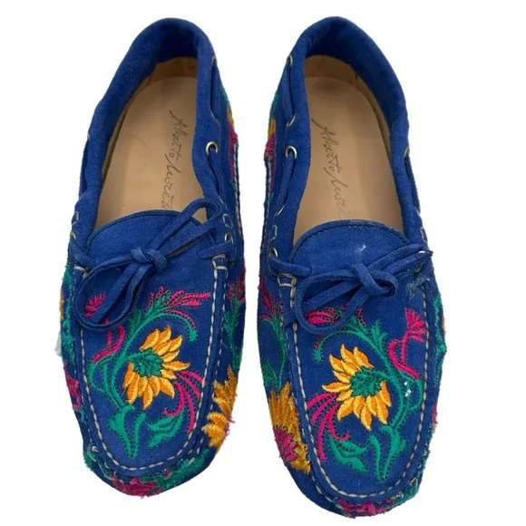 Alberto Moretti Suede Driver Moccasins – Women’s EU 39.5