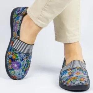 Alegria by PG Lite Glee Hippie Chic Dottie Slip-Ons - GLE-356 Size 39