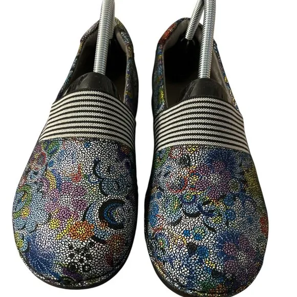 Alegria by PG Lite Glee Hippie Chic Dottie Slip-Ons - GLE-356 Size 39