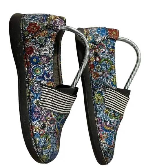 Alegria by PG Lite Glee Hippie Chic Dottie Slip-Ons - GLE-356 Size 39