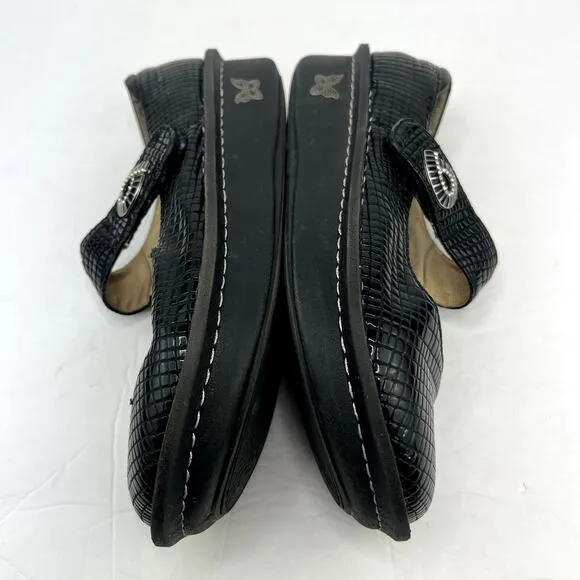 Alegria Women's Mary Jane Paloma Jazzy Black Shoes