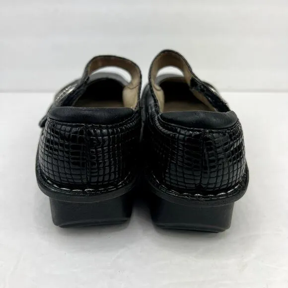 Alegria Women's Mary Jane Paloma Jazzy Black Shoes