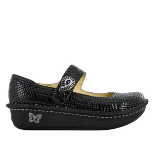 Alegria Women's Mary Jane Paloma Jazzy Black Shoes
