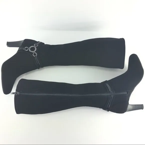 Alex Marie Stilleto Microsuade Heeled Boots