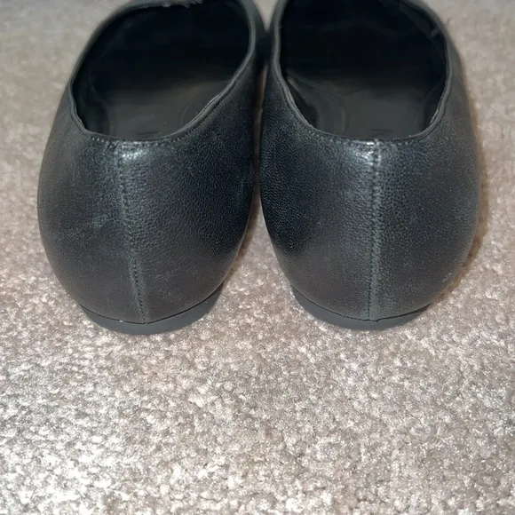 Alexander McQueen ballet flats black leather size 35.5