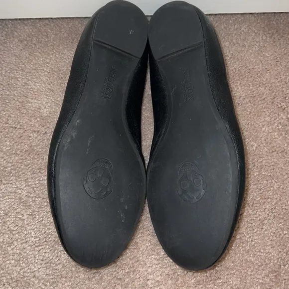 Alexander McQueen ballet flats black leather size 35.5