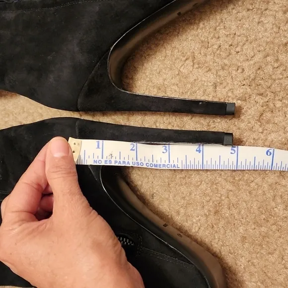 Alexander Wang Suede Over the Knee Heeled Boots