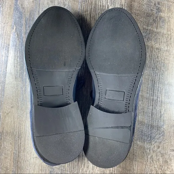 Alfani Blue Suede Shoes Size 11 M, Cap Toe. &quot;Eric&quot;