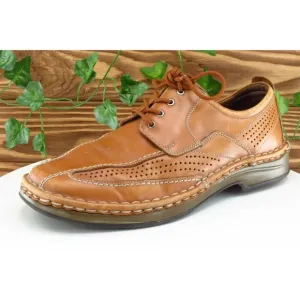 Alfani Shoes Sz‎ 10 M Brown Derby Oxfords Leather Men