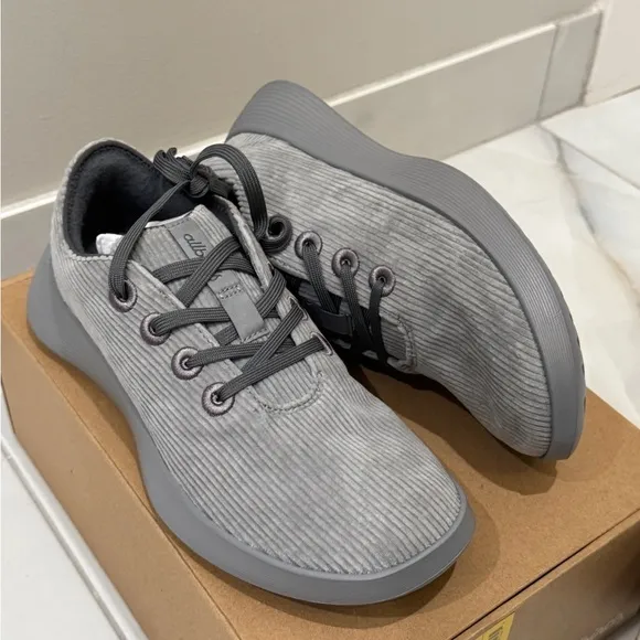 Allbirds Mens Limited Edition Corduroy Runner Go Casual Lifestyle Lace Sneakers