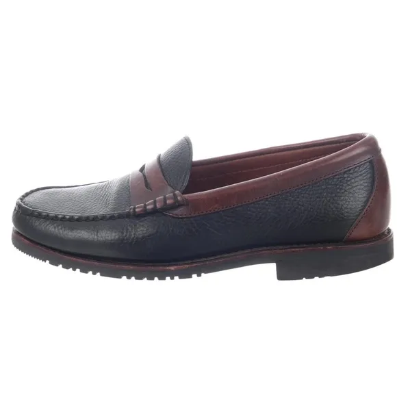 Allen Edmonds | Black and Brown Penny Loafer Holton Leather Slip-On Shoes