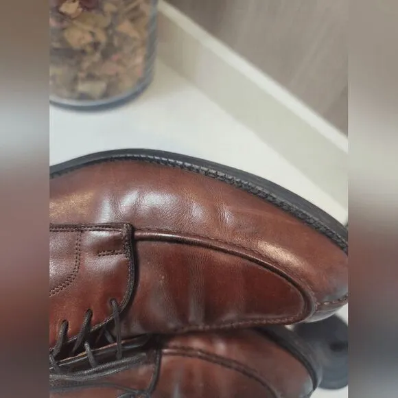 Allen Edmonds Bradley Oxford dress shoes size 13 B cognac brown