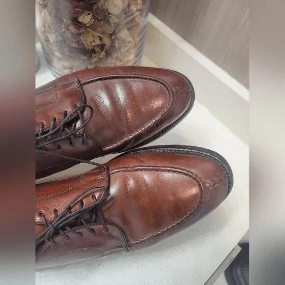 Allen Edmonds Bradley Oxford dress shoes size 13 B cognac brown