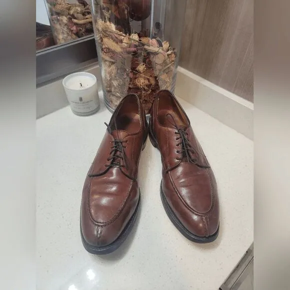 Allen Edmonds Bradley Oxford dress shoes size 13 B cognac brown