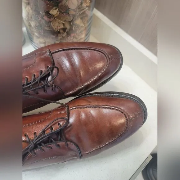 Allen Edmonds Bradley Oxford dress shoes size 13 B Shell Cordovan cognac brown