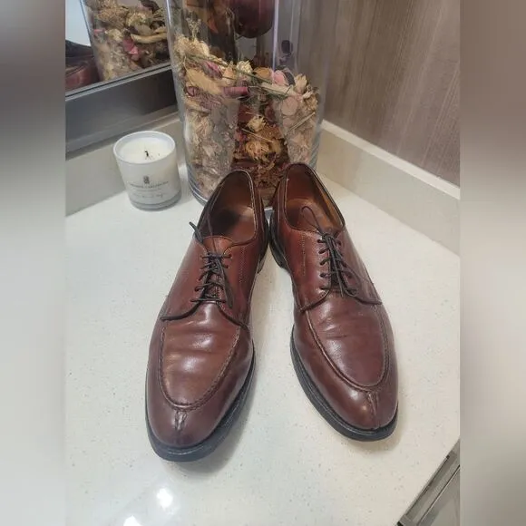 Allen Edmonds Bradley Oxford dress shoes size 13 B Shell Cordovan cognac brown