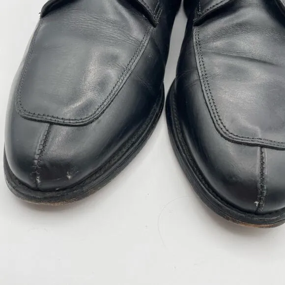 Allen Edmonds Delray Blucher Dress Shoe Black Leather Derby Oxford Shoes 10 D