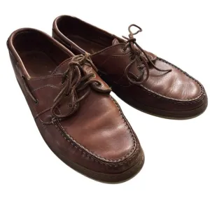 Allen Edmonds Eastport Boat Shoes 14D Deck Shoes Leather Casual 3 Eye Daily