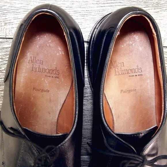 Allen Edmonds FAIRGATE 11.5 D Black * add $15 new Cedar Trees