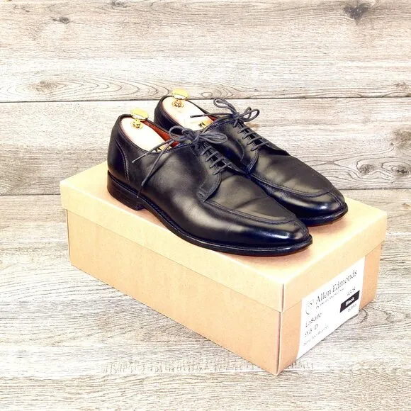 Allen Edmonds LASALLE 9.5 D Black * add $15 new Cedar Trees