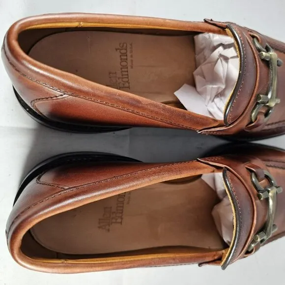 Allen Edmonds Men's Harwood Chili Dress Shoes Size 6E Made In U.S.A