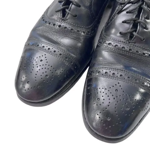 Allen Edmonds Strand Men’s Black Shoes Size‎ 9.5 A Lace Up Office Formal