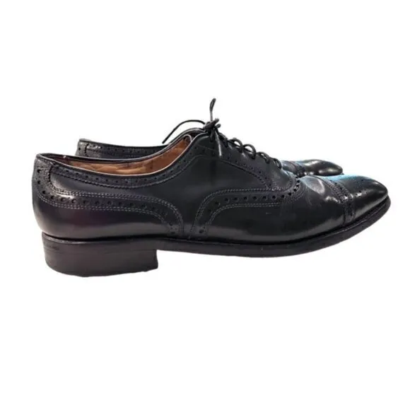 Allen Edmonds Strand Men’s Black Shoes Size‎ 9.5 A Lace Up Office Formal