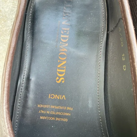 Allen Edmonds Vinci Leather shoes