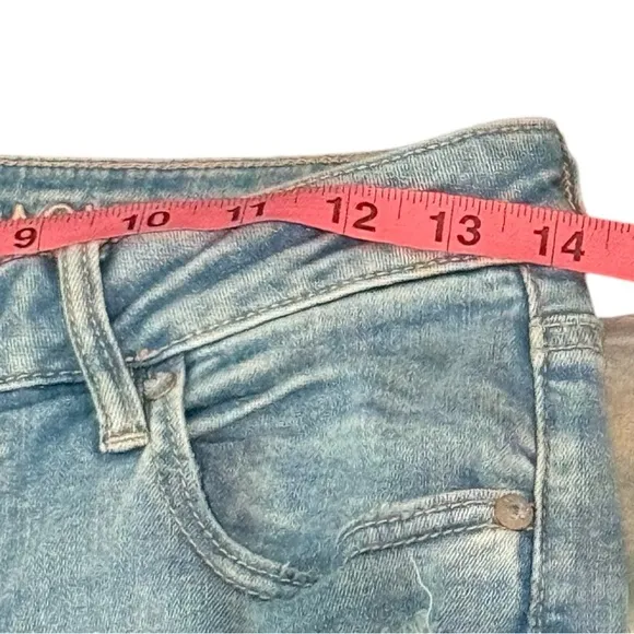 American Eagle Super High Rise Flare Jeans Sz 8 NWT Dark Wash