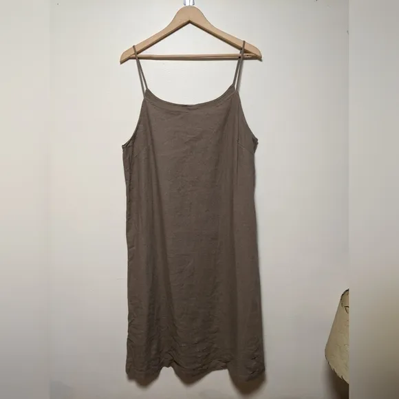 Anemone Women's Midi Dress - Tan Large