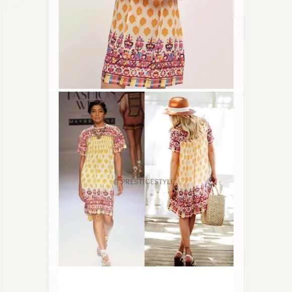 Anthropology Caltha Swing Dress by Tanva Kedia