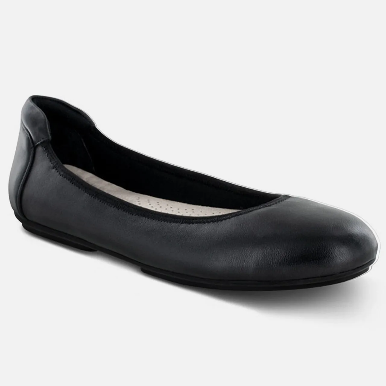 Apexfoot Women's Ballet Flats - Casual Shoe - Black