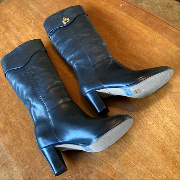 Arezzo Black Heeled Boots
