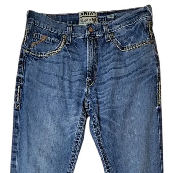 Ariat Gambler M5 Straight Stackable Midrise Jeans 34/36