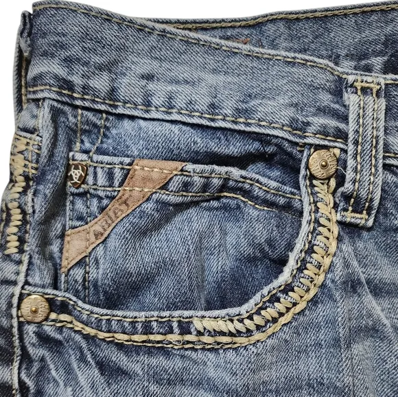 Ariat Gambler M5 Straight Stackable Midrise Jeans 34/36