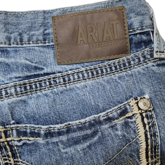 Ariat Gambler M5 Straight Stackable Midrise Jeans 34/36
