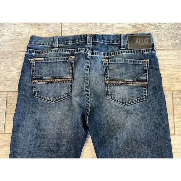 Ariat M7 Rocker Boot Jeans 36x34 Mens Bootcut 36 x 34 Western Cowboy Ariat-357