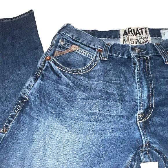 Ariat Men’s M5 Slim Straight Stillwell 34 X 30 Jeans 10021879