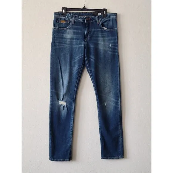Armani Exchange Blue Jeans J14 Size 33 Skinny