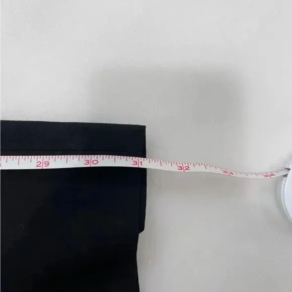Arrow Dress Pants Men Size 30 x 32 Black Straight Leg Flat Front Business Casual