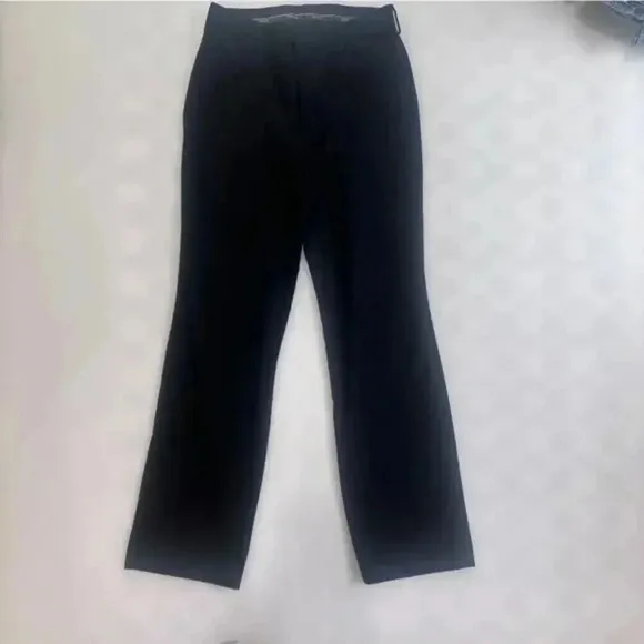 Arrow Dress Pants Men Size 30 x 32 Black Straight Leg Flat Front Business Casual