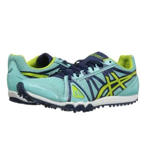 ASICS Hyper Rocketgirl Xc Running Shoes – Womens Aruba Blue Neon Lime Poseidon