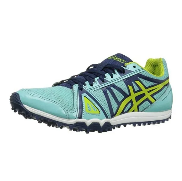 ASICS Hyper Rocketgirl Xc Running Shoes – Womens Aruba Blue Neon Lime Poseidon