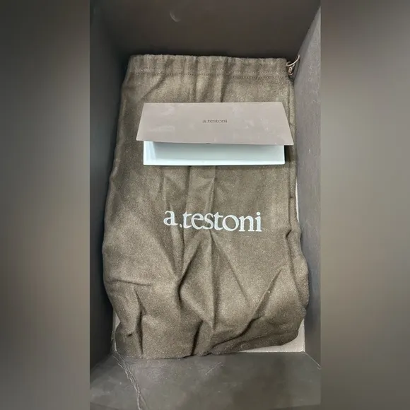 a.testoni derby washed calf borgogna