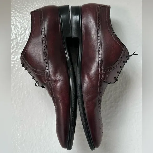 a.testoni derby washed calf borgogna