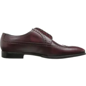 a.testoni derby washed calf borgogna