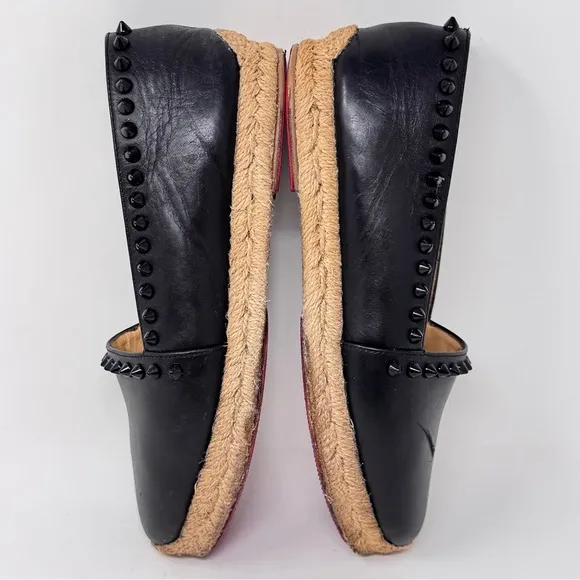 Authentic Christian Louboutin Ares Flat Calf Espadrille – Size 35