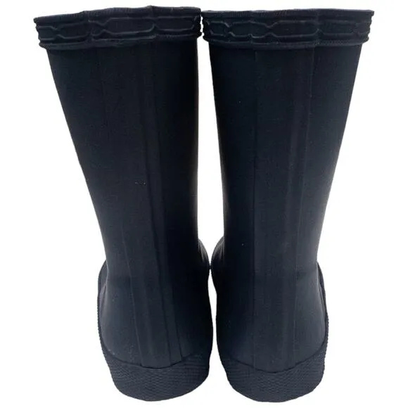 Authentic Hunter Kids First Classic Rain Boots Navy Blue 7 Boys 6 Girls 24 month