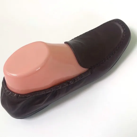Authentic Prada Brown Leather Flats