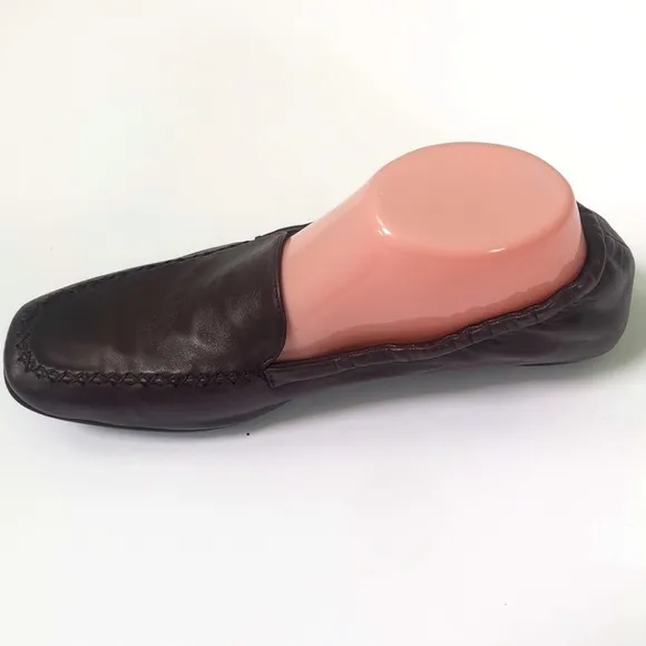 Authentic Prada Brown Leather Flats